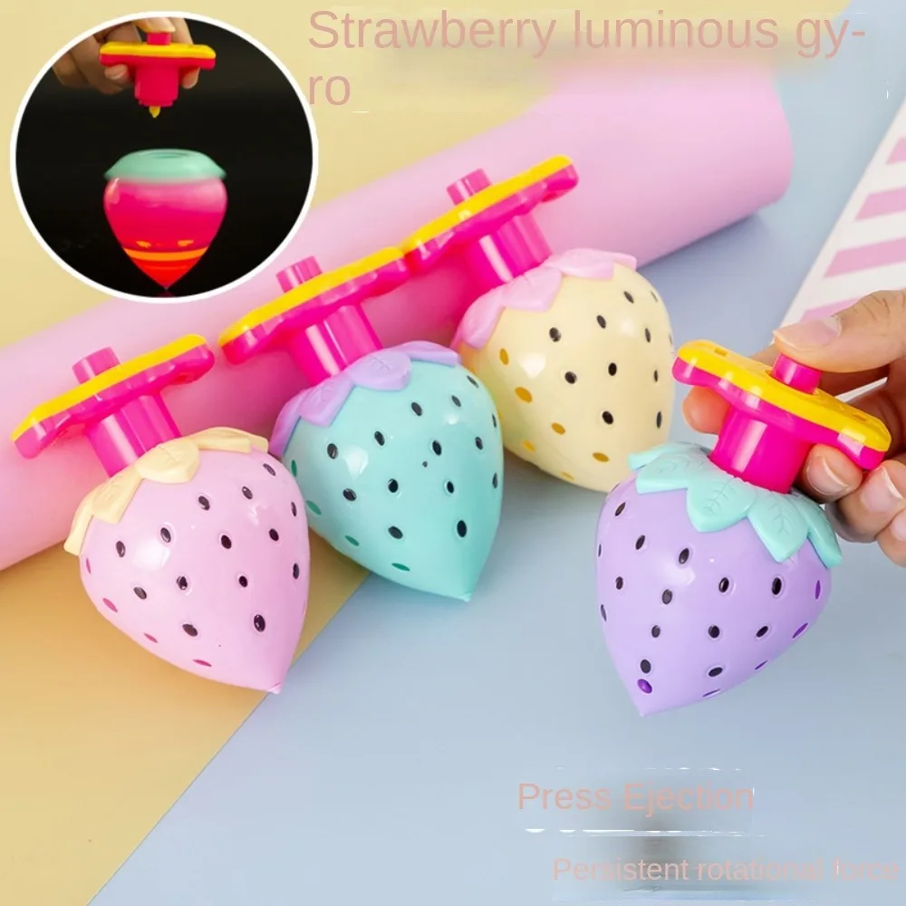 5/10 Stück Spaß glühende Erdbeer Dreidel Spielzeug ideal für Geburtstags feiern Karneval Geschenk liefert Pinata Stuffers Klassen zimmer Preise – Detail 2