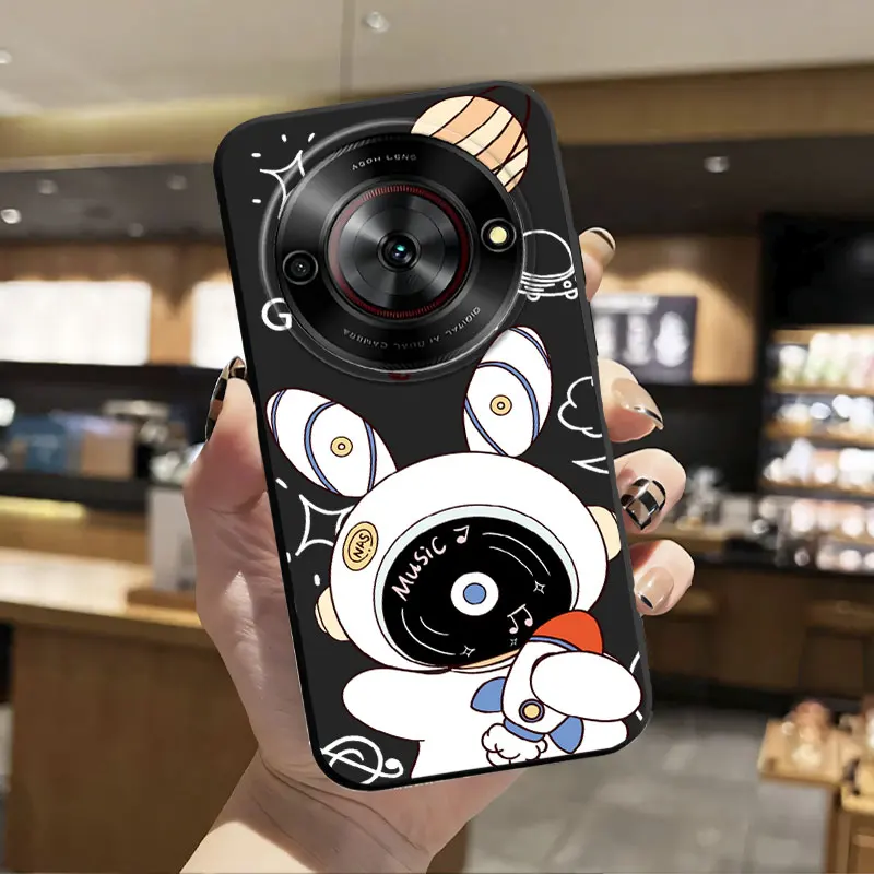 Fashion Cartoon Soft Silicone Bumper Shockproof Phone Case