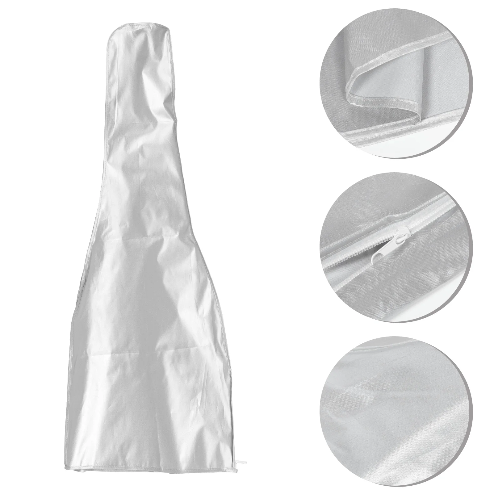 

Guitar Cover Bass Waterproof Protector Useful Instrument Silver Coated Cloth Dustproof