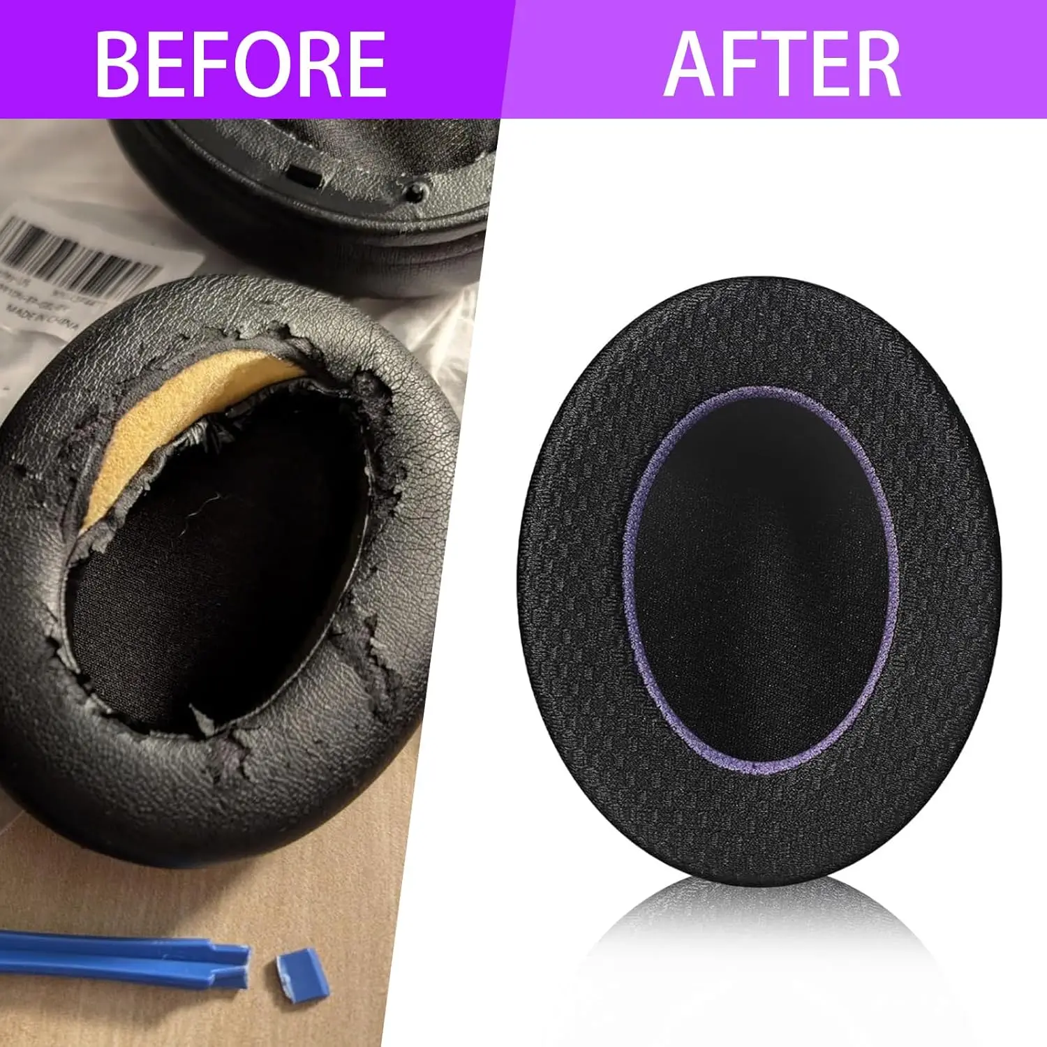 Replacement Ear pads for Sony WH-XB910N Headphones Skin-Friendly Cotton Memory Foam Ear Cushions High Quality Earpads headset