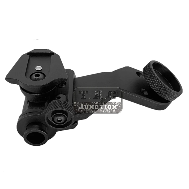 

Tactical AN/PVS-14 J Arm Night Vision NVG Dovetail Mount Backet CNC Machined Night Vision Interface Mounting Arm