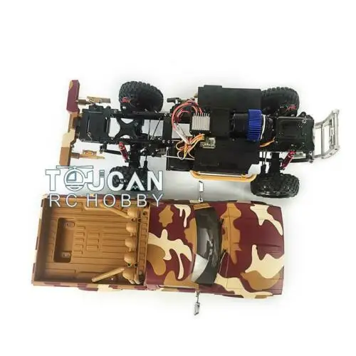 RC 1/10 2.4G HG Middle East Pickup P417 4x4 Rally Car Racing Crawler TH16743 3