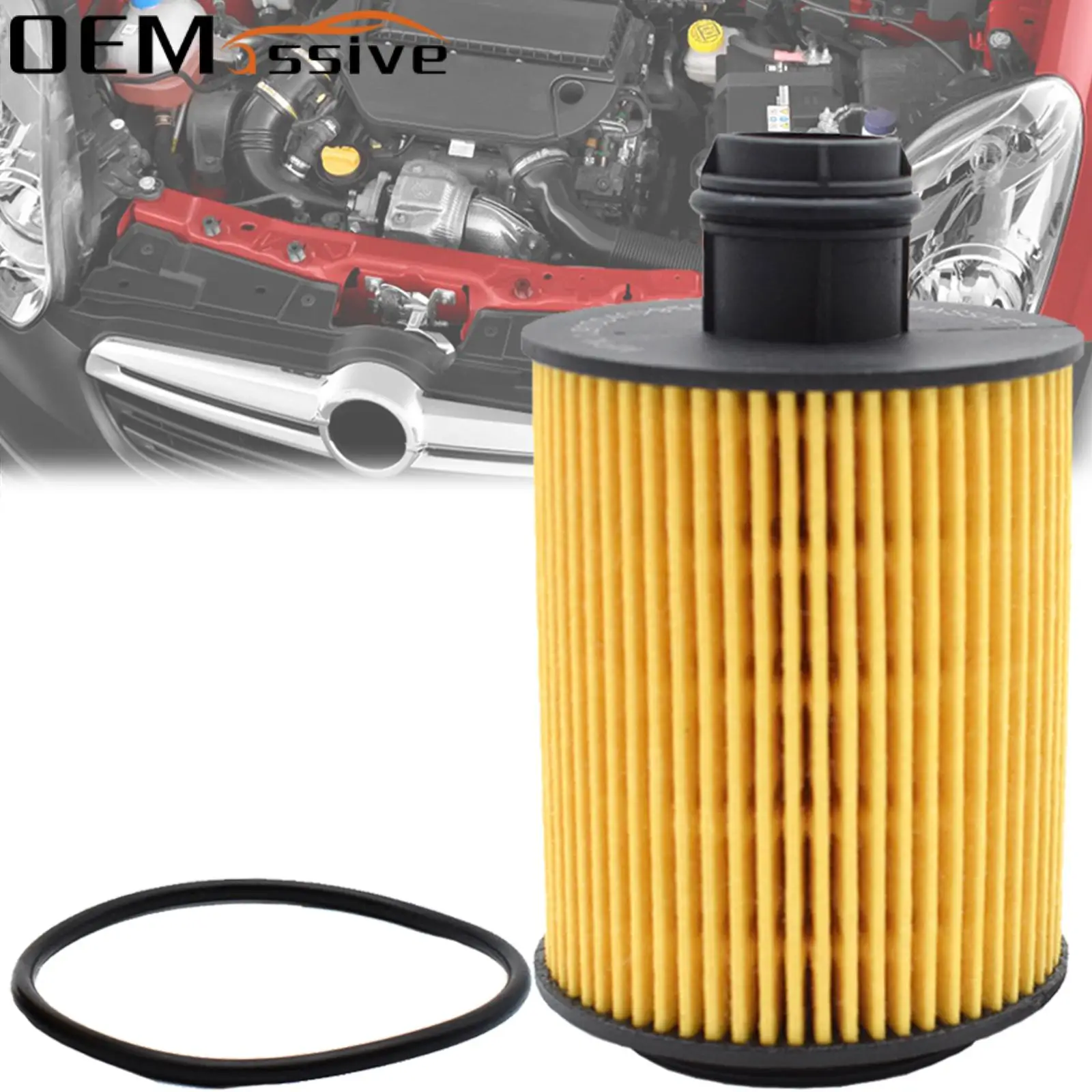 Oil Filter For Opel Vauxhall Combo Chevrolet Aveo 2012 2013 2014 2015 1248cc 1.3 CDTI Cascada 2013-15 2.0 CDTI car oil filter