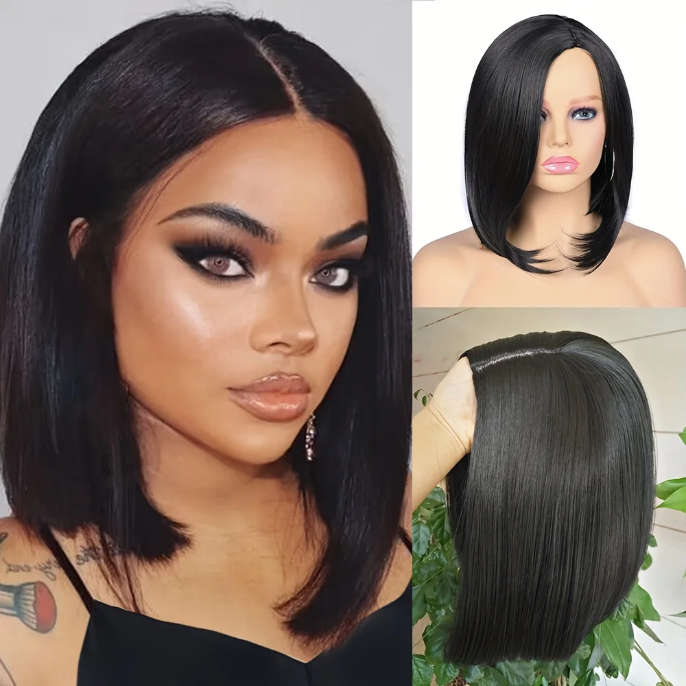 Рисунок 6 - Короткий прямой синтетический парик Боб