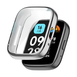 Premium TPU Screen Protector Cover for Smartwatch Bands - Durable Protective Shell (Sliver)
