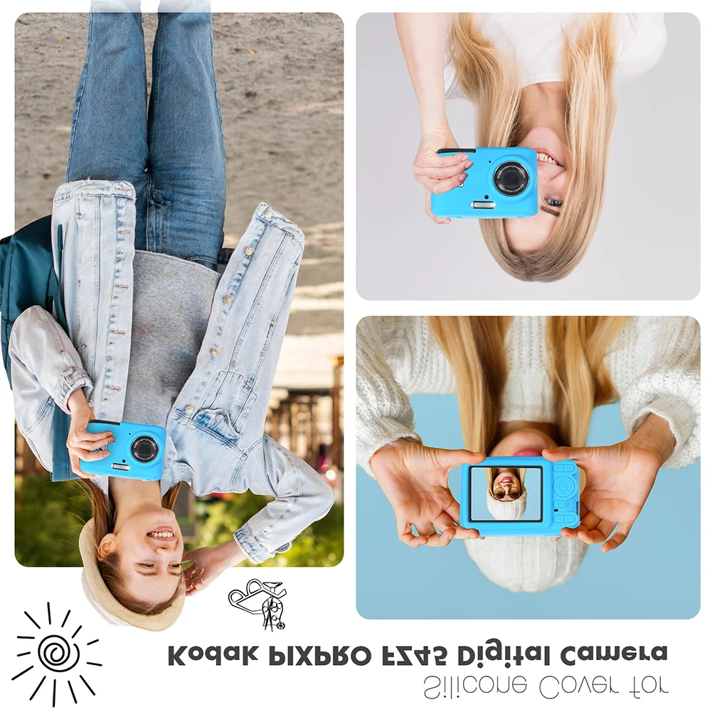 For KODAK PIXPRO FZ45 Digital Camera Cover Soft Silicone Protective ...