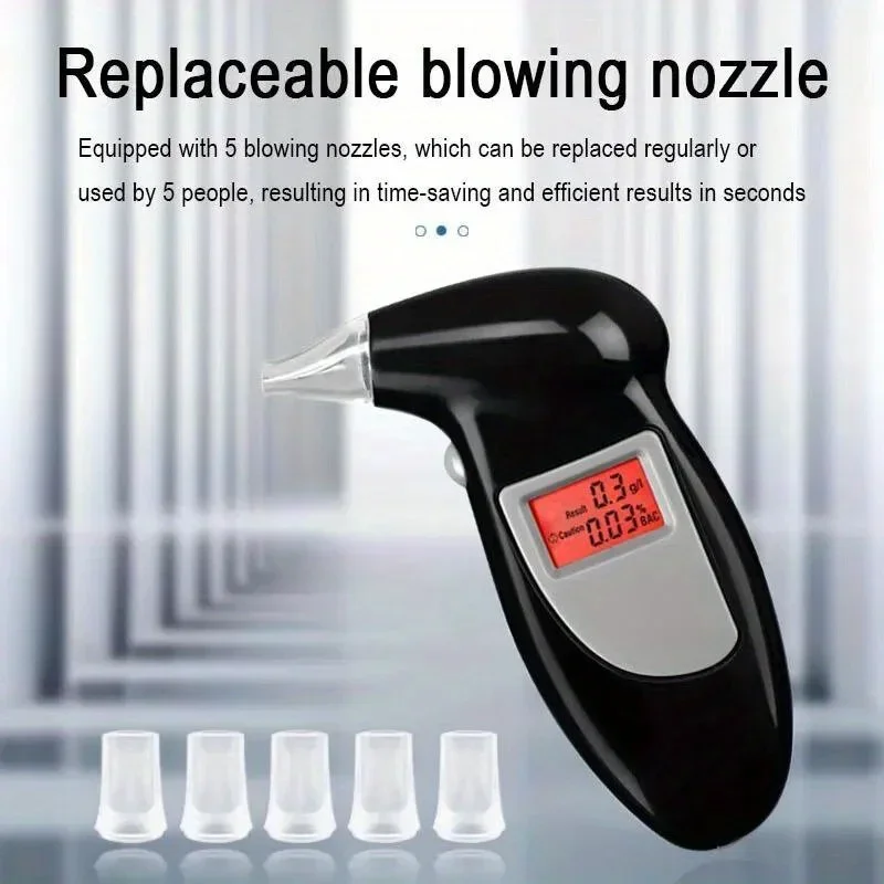 Breath Alcohol Tester Accurately Test Your Blood Alcohol Content Digital