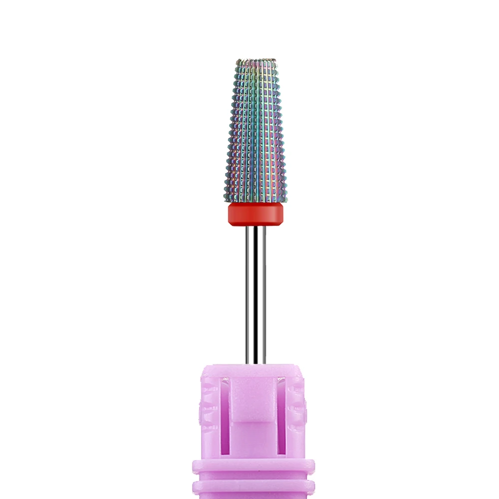 1pc 카바이드 네일 드릴 비트 5 in 1 텅스텐 Eletric 매니큐어 밀링 커터 네일 젤 폴란드어 리무버 액세서리 도구