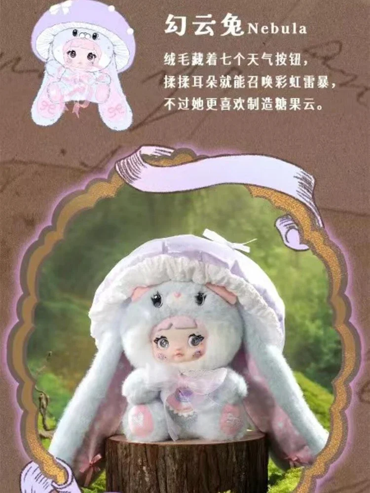 nommi きのこ ぬいぐるみ nebula 400% Nommi Mushroom Hat 400% Vinyl Plush Doll Series Nebula – TOYSEZ