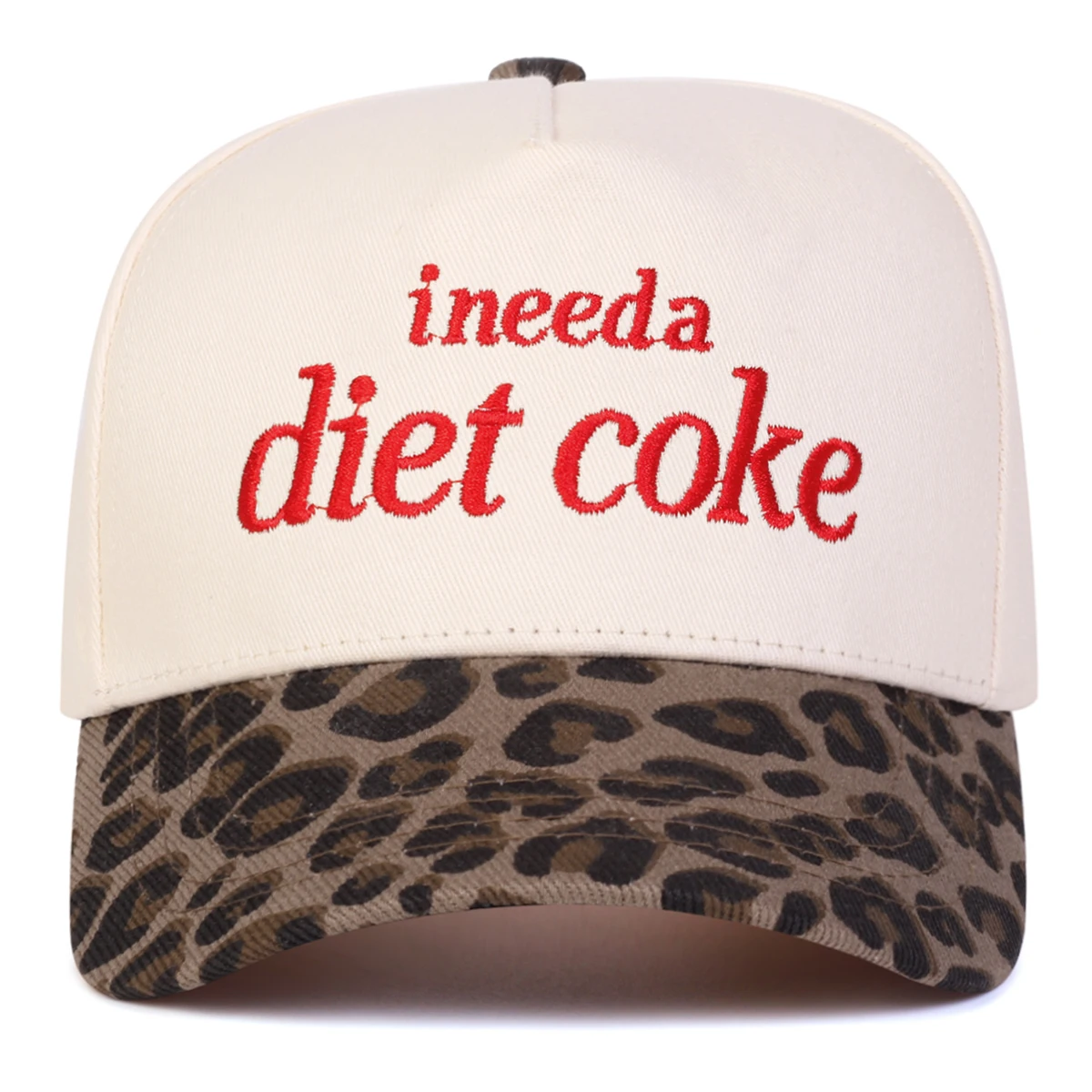 Unisex INEED A DIET COKE Baseballkappen mit Buchstabenstickerei, Frühling und Herbst, verstellbare Freizeithüte für den Außenbereich, Sonnenschutzhut, Sportkappe – Detail 2