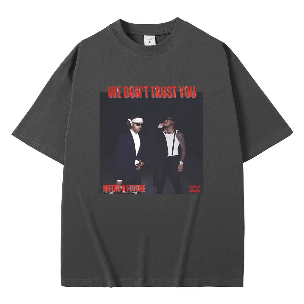Future Tour Tシャツ Rap tee Metro Boomin Metro Boomin Future We Don't Trust You 2024 Cotton T Shirt