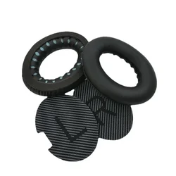 Premium Comfort Replacement Ear Pads and Headband for Bose Headphones (Black)