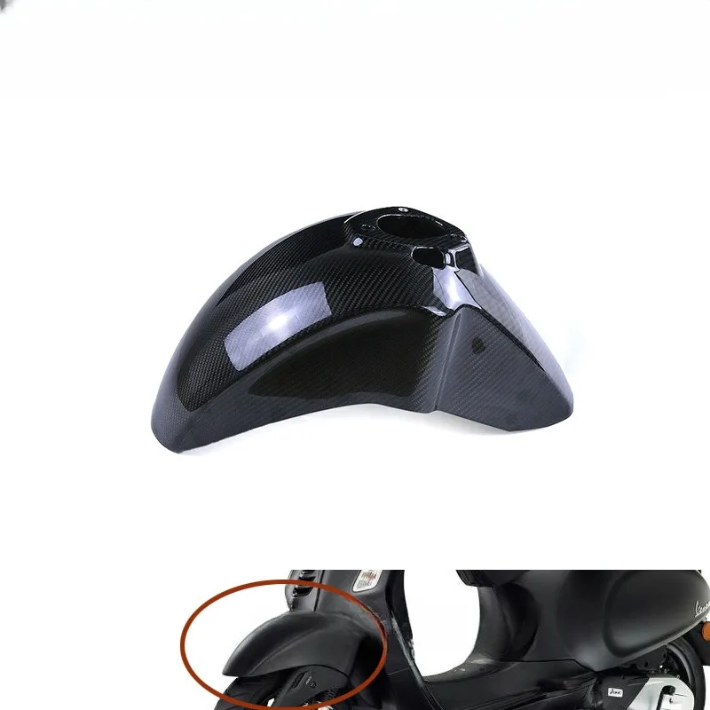 

For Vespa SPRINT 150 2017 2018 2019 2020 2021 2022 Scooter Modified 3k Full Carbon Fiber Front Fenders Motorcycle Accessories