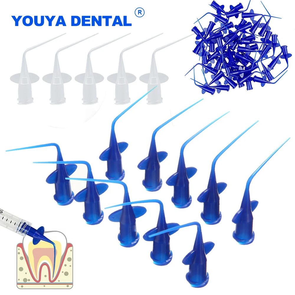 Dental Disposable Irrigation Rinse Tips Syringe Endo Irrigation Root