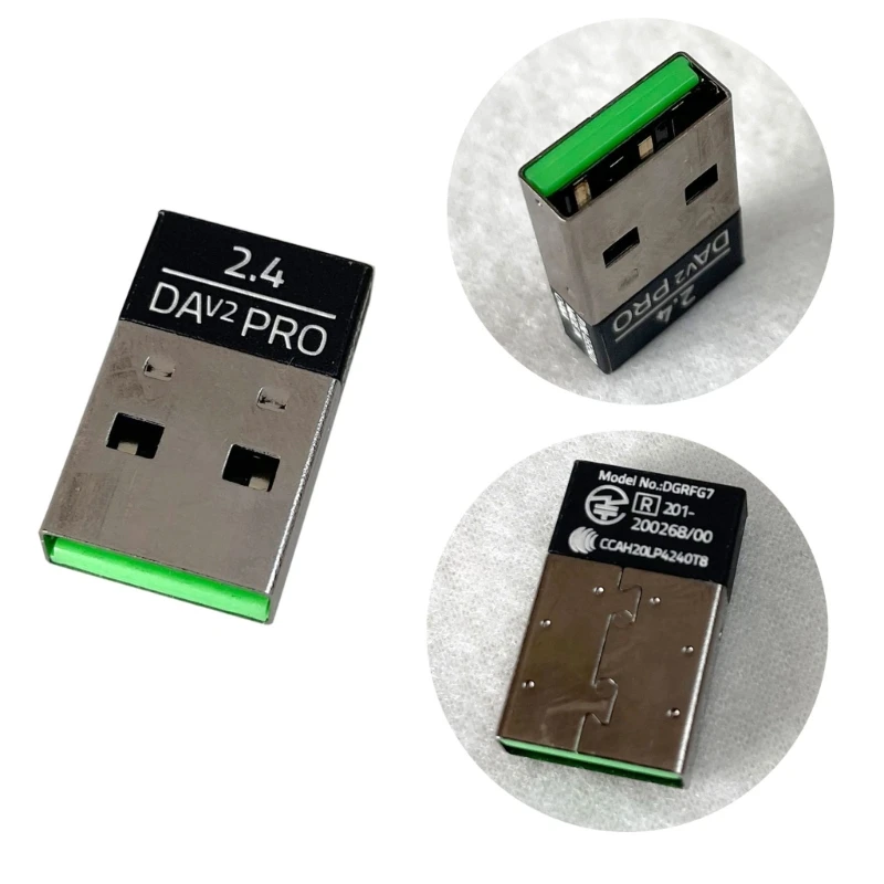 Razer deathadder v3 pro レシーバー、USBドングル欠品 : BestParts USB Dongle Signal Mouse Receiver Adapter