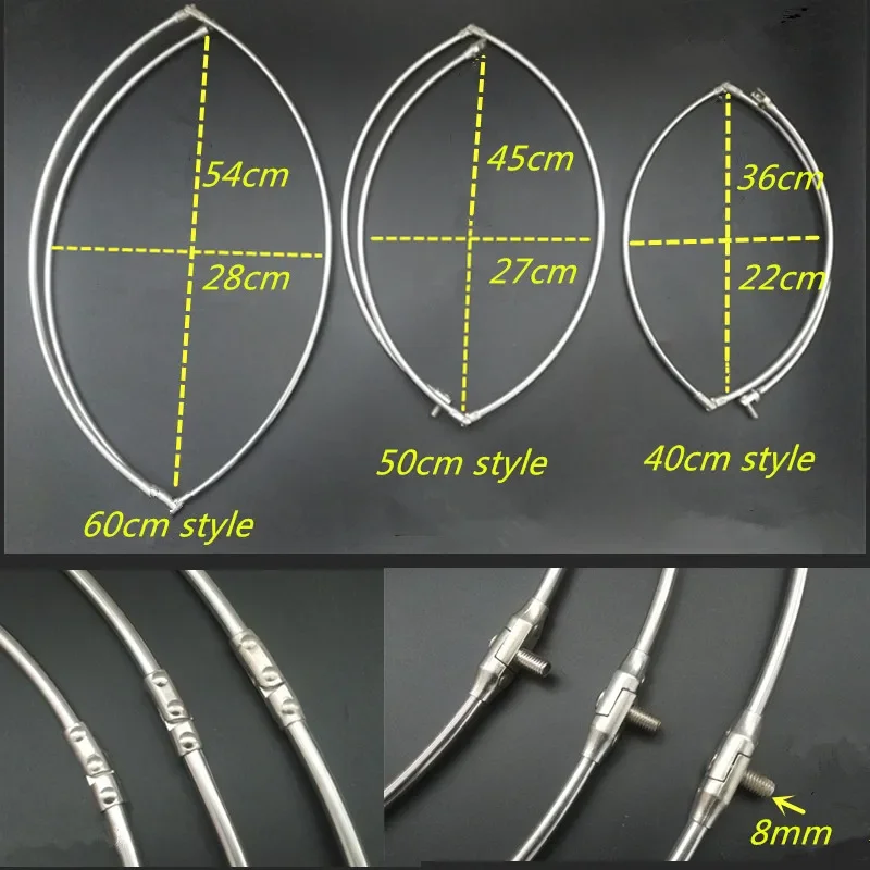 Solid Stainless Steel Ring Strong Nylon Line D40cm-60cm Landing Net of Head Fishing Net Fishing Network Turck Dipneting fishing net fishing landing net