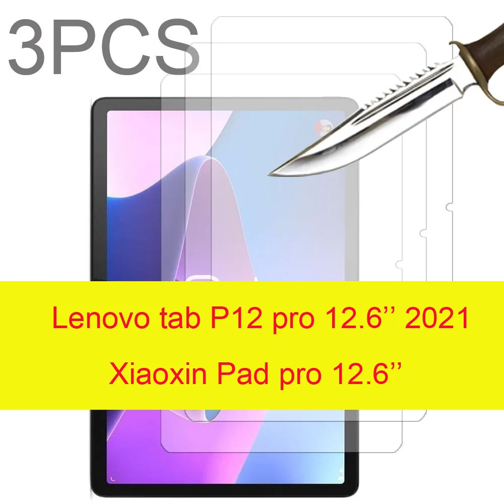 

Защитное стекло для планшета Lenovo Tab P12 Pro 12,6 TB-Q706F 2021 12,6 дюйма, 3 шт.
