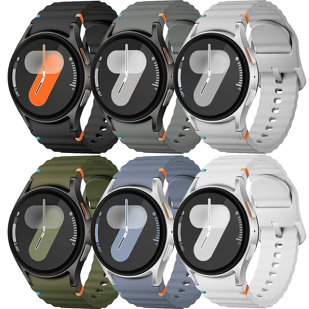 Versatile Silicone Sport Band for Smartwatches - Durable and Comfortable Fitness Bracelet