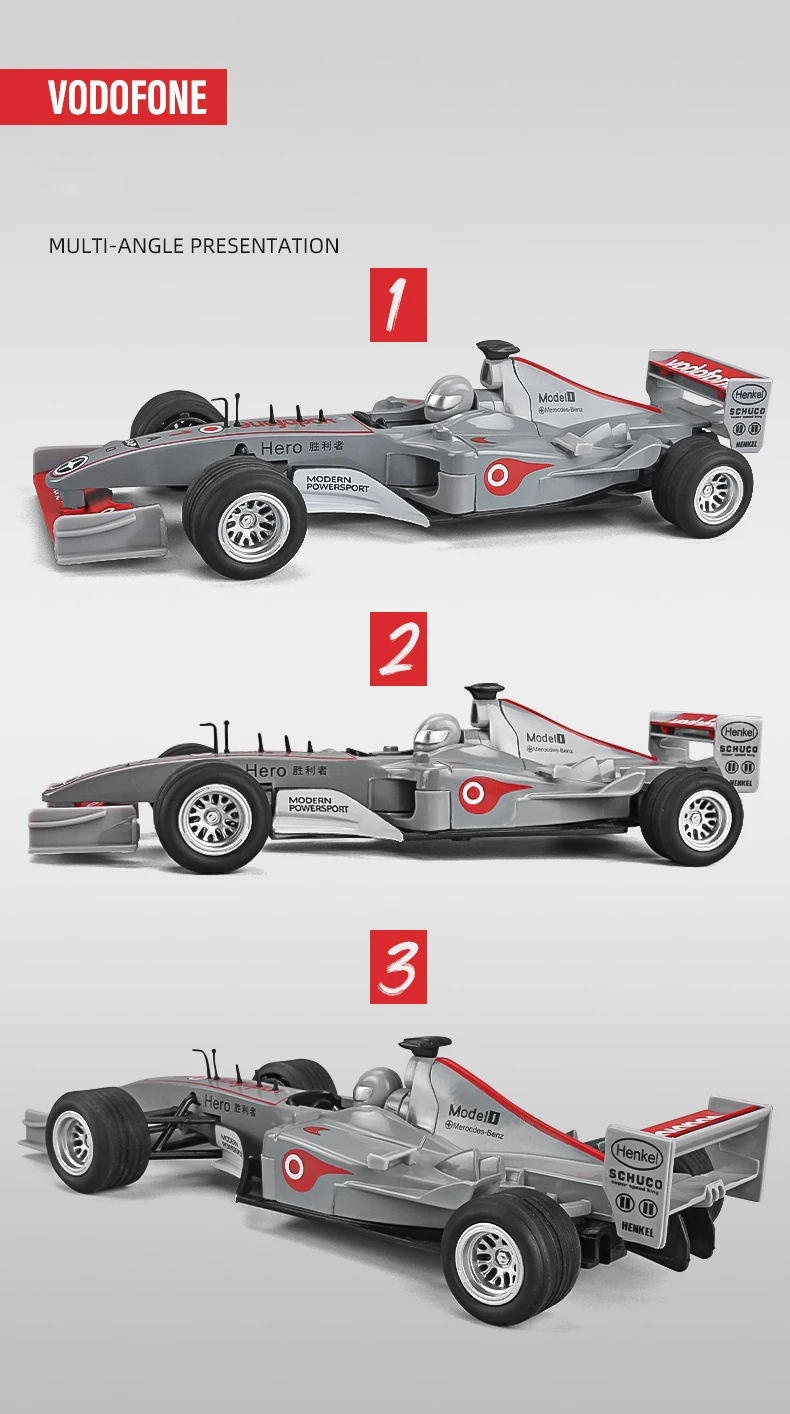 F1 Yarış Arabası 1:24 Ölçekli Model Araba