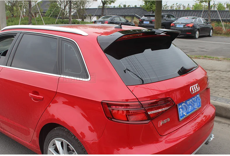 Oettinger Style Spoiler&Flaps Tail Wing For Audi A3 S3 8V TFSI TDI  Sportback 2013-2020 Rear Roof Spoiler Wing BodyKits Tuning - AliExpress