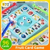 Children Education Learning Toys Fruit Sticking Game Card Dice Board Game Color Shape Cognition Party Competition Game Kids Toys 1