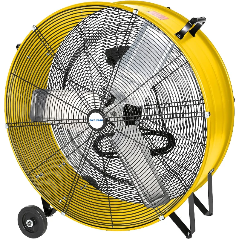 High Velocity 30 Inch Industrial Drum Fan