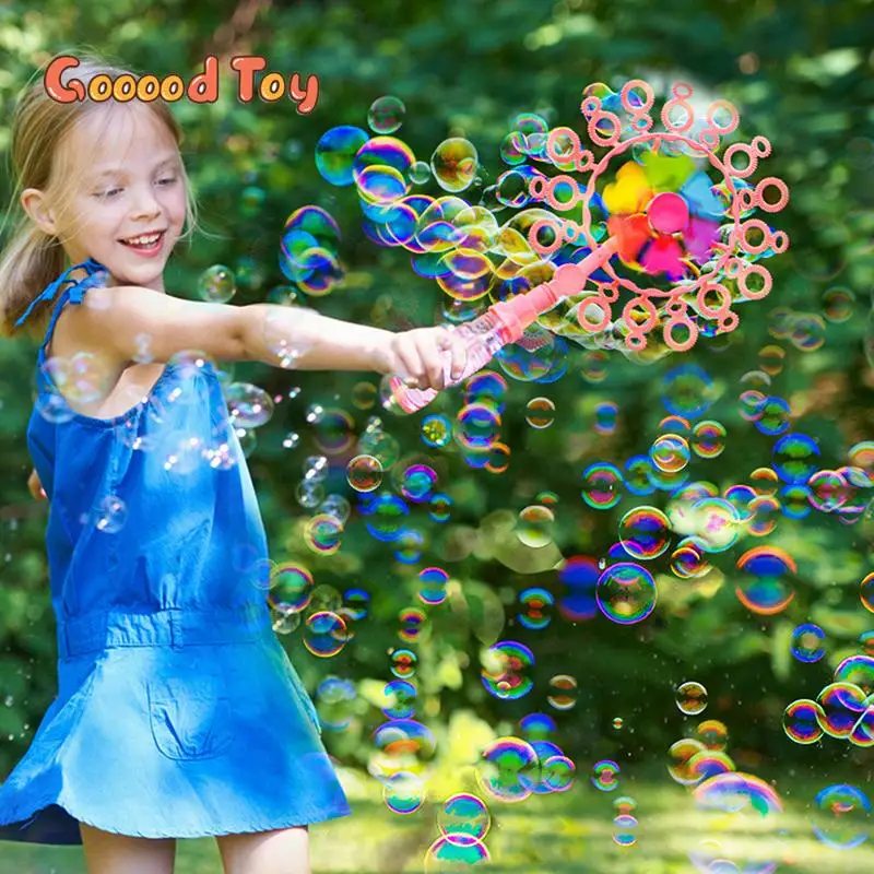 Windmill Soap Bubble Machine Maker Stick Children's Blowing Bubbles Toys for Girls Boys Birthday Outdoor Wedding Party Games φ16mm 20mm 25mm 32mm non stick coating welding head ppr welding machine 220v plastic tube welder tool kits