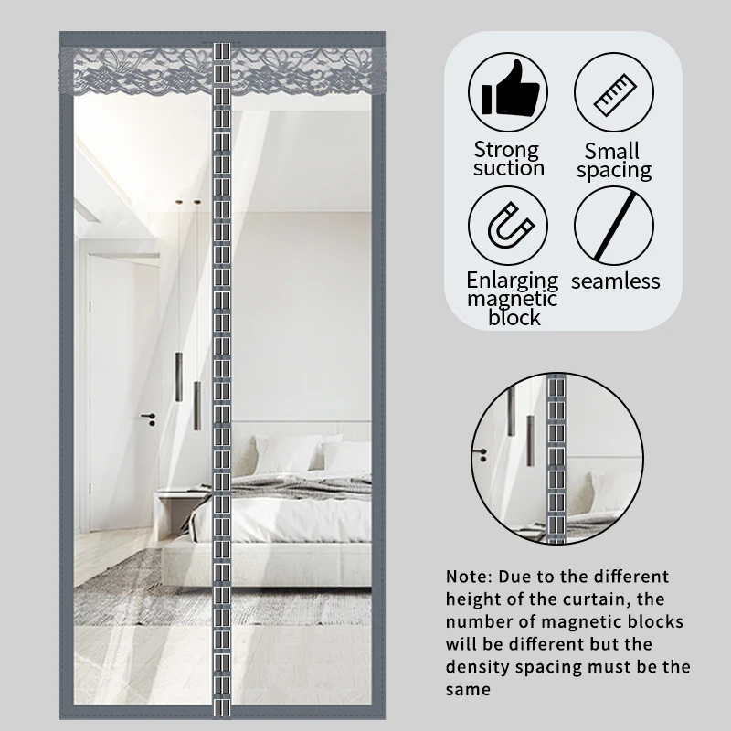 ستارة باب مكيف هواء بلاستيكية ناعمة شفافة، ستارة ت...