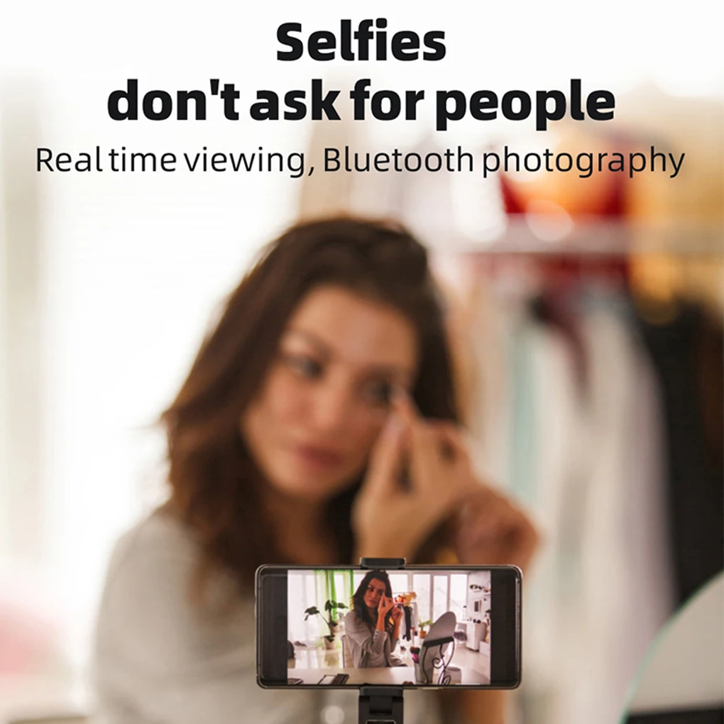 Phone Vlog Monitor Screen Projector Rear Camera Selfie Alloy Body Bluetooth Magnetic Selfie Compatible With iPhone Android