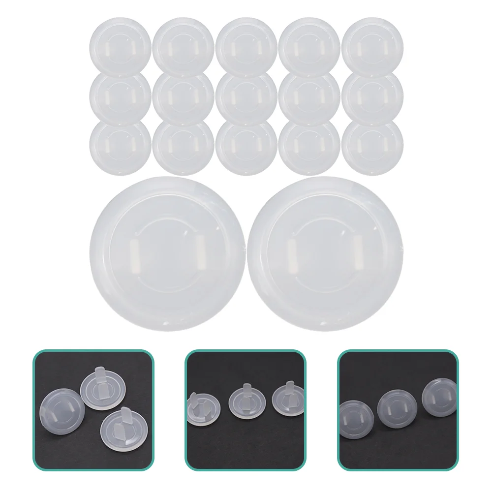 

30pcs Baby Proofing Black Door Knobs Electric Black Door Knobs Protectors Insulation Socket Covers