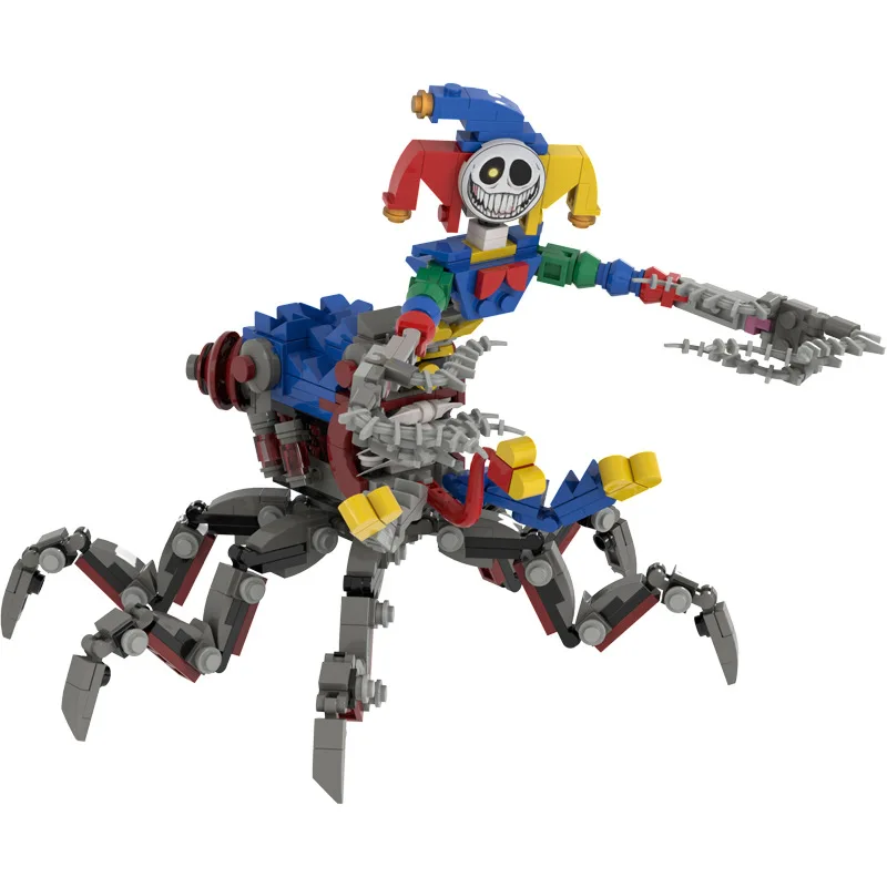 모크 보블 게임 타임 5 조커 스파이더 빌딩 블록 조립 소형 입자 피규어 모델 장식품 수제 장난감