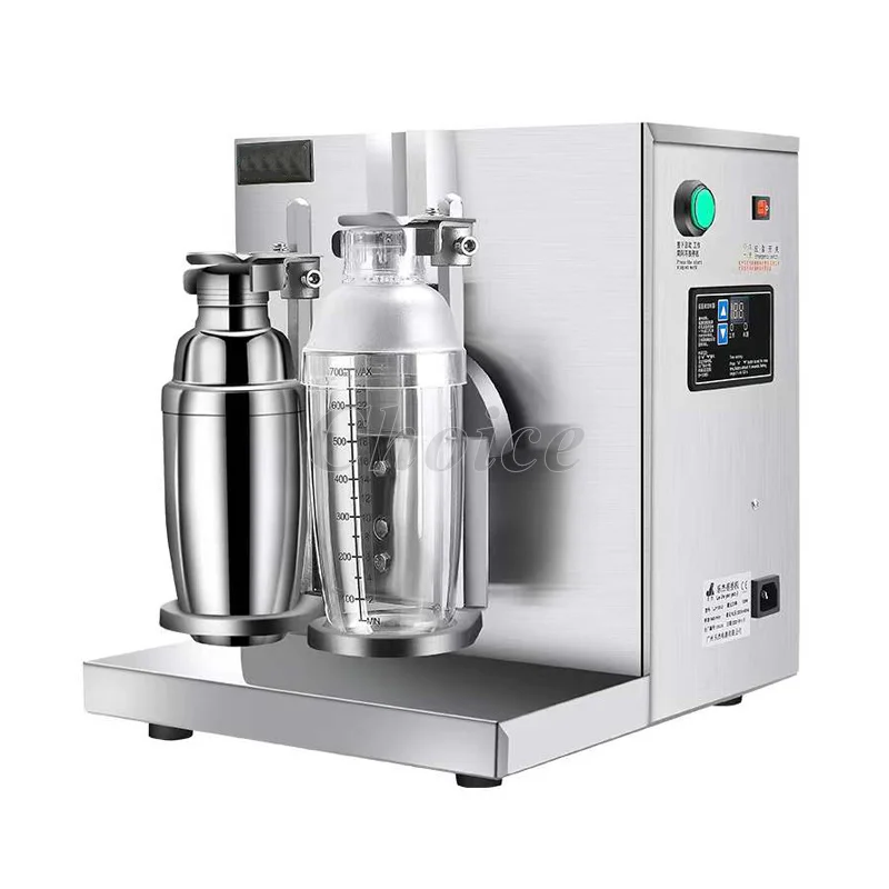 Automatic 110V 220V Boba Bubble Tea Shaker Double Cups Shaker Machine Milk Shaking Machine with Timer 750ML Cups programmable digital timer 220v timing control automatic