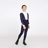 Children Half Silicone Horse Riding Pants Breeches Soft Breathable Four Way ElasticEquestrian pants Unisex Horse Riding 3