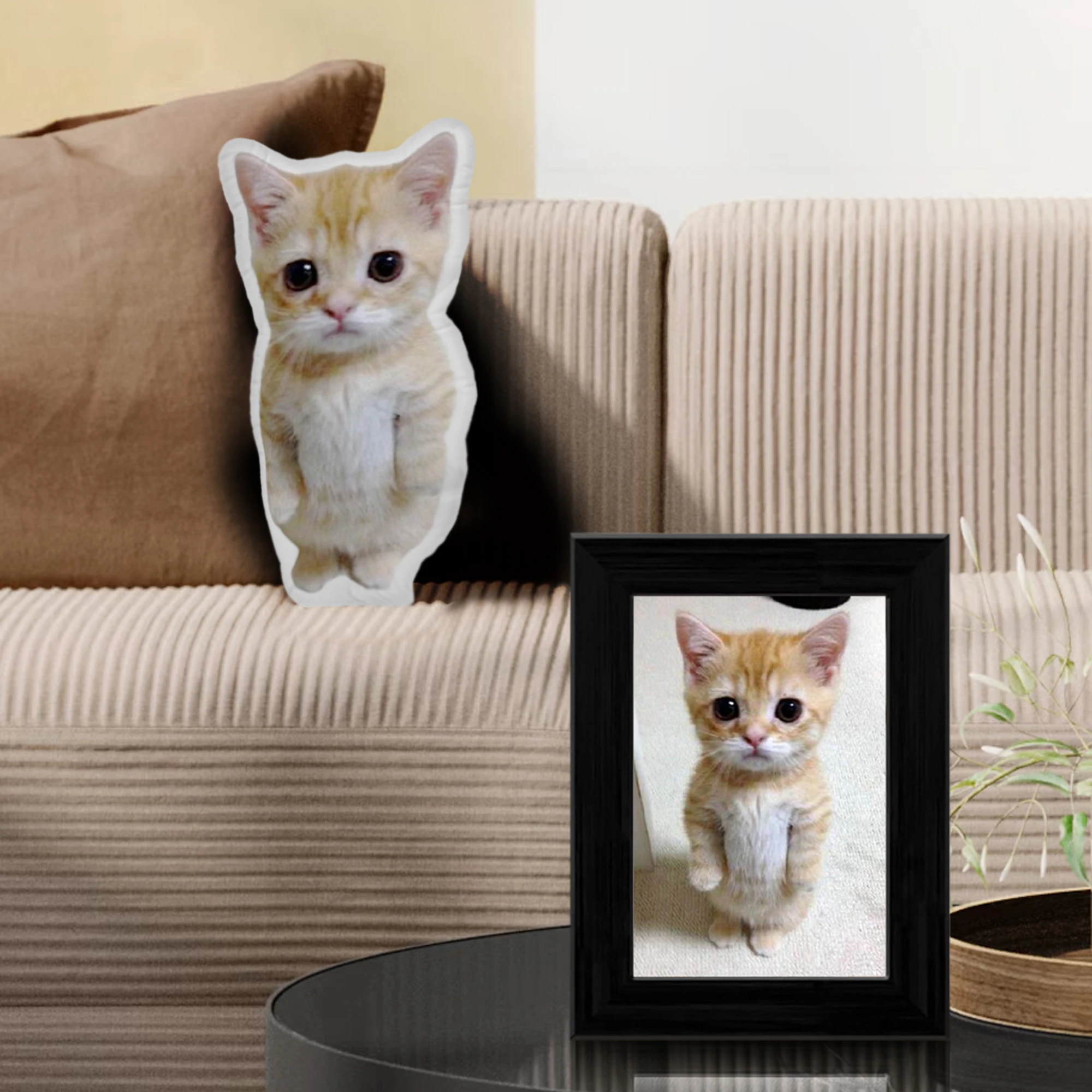 Custom Pets Cushion Personalized Filling Pets Photo Cushion DIY Pillow for Putting Picture of Cats and Dogs Home Decor 5