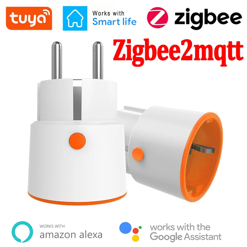 Умная розетка Zigbee 16 А с голосовым управлением и таймером | Электроника