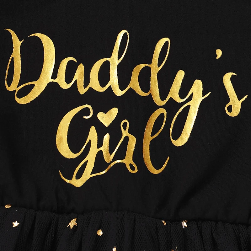 Baby Girl Dress 3-24 Months Toddler Clothing Letter Print Long Sleeve Mesh Dress Newborn Baby Girl Outfit Princess girls dress baby girl dress