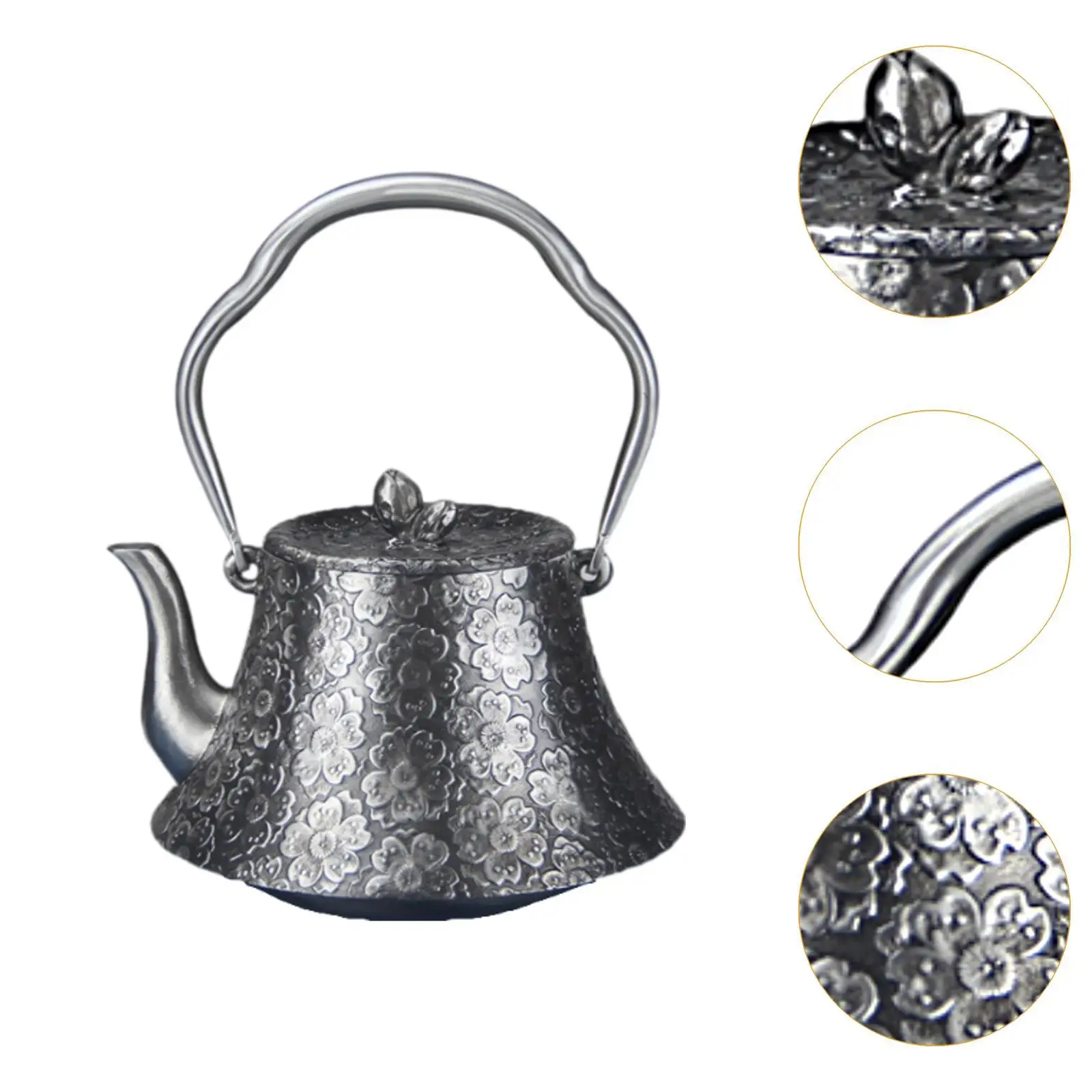Iron Tea Kettle Boiling Hot Water Kettle Men Gift 1300ml Ergonomic Handle Tea Iron Tea Kettle Boiling Hot Water Kettle Men Gift 1300ml Ergonomic Handle Tea