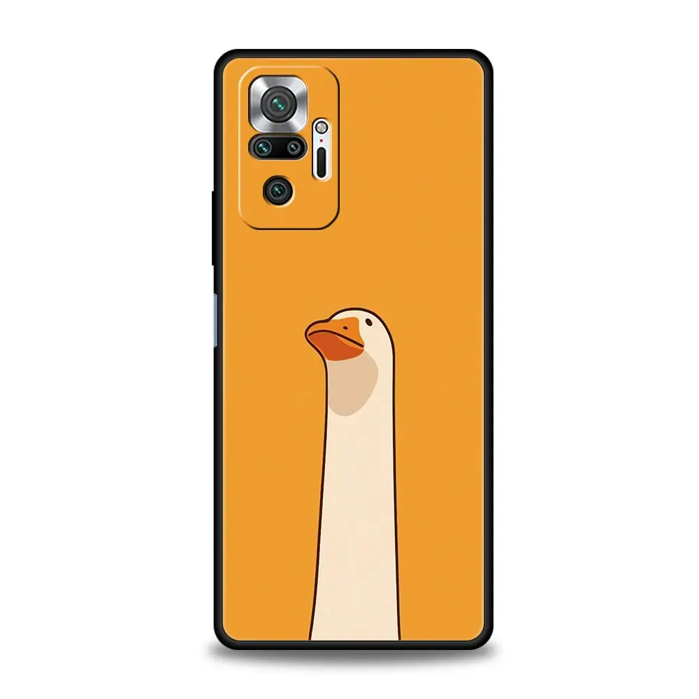Whimsical Duck Soft TPU Phone Case Cover
