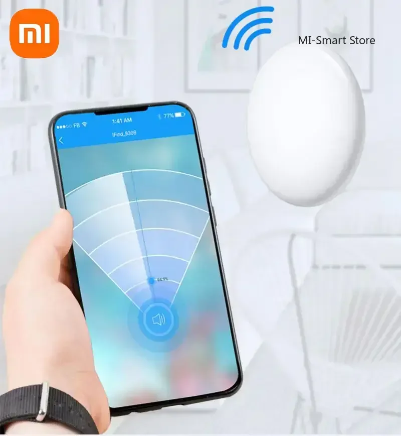 Anti Lose Tracker Smart Bluetooth Locator Xiaomi Locator Mini GPS Tracker Portable Bluetooth 4.0 Tag Smart Home Tracking Anti-lost Device Children&rsquo;s Wallet Smart Locator