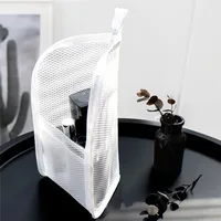 Women EVA mesh Cosmetic Bag Travel Storage Makeup Bag Organizer Female Make Up Pouch Portable Small Large Toiletry Beauty Case 3