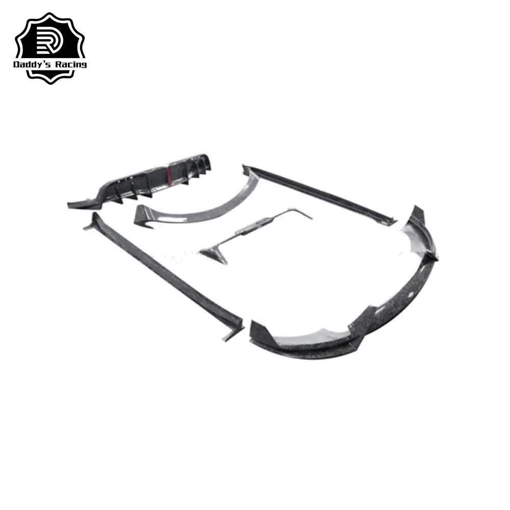 Dry Carbon Fiber Body Kit Fit For Model Y 2020 2022 DD Style