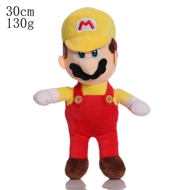 Boneca Super Mario Bros para crianças, jogo Luigi, área de trabalho  periférica, modelo de carro, decoração, brinquedo, 12cm - AliExpress