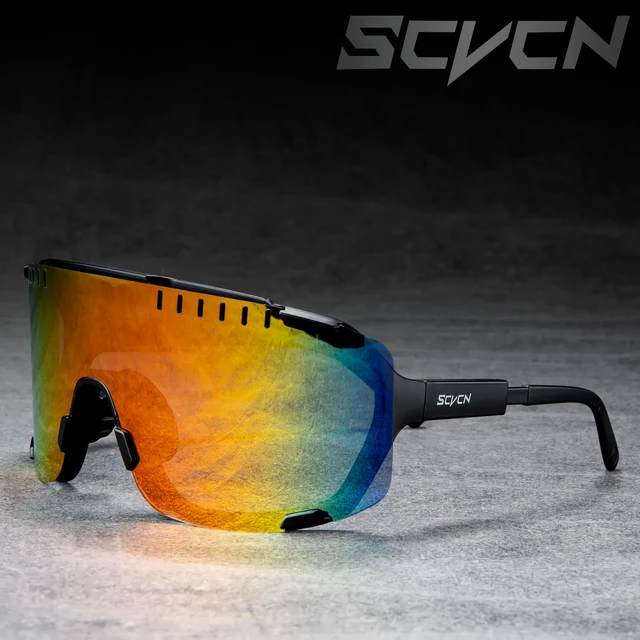 SCVCN gafas de sol fotocromáticas para hombre, lentes de ciclismo