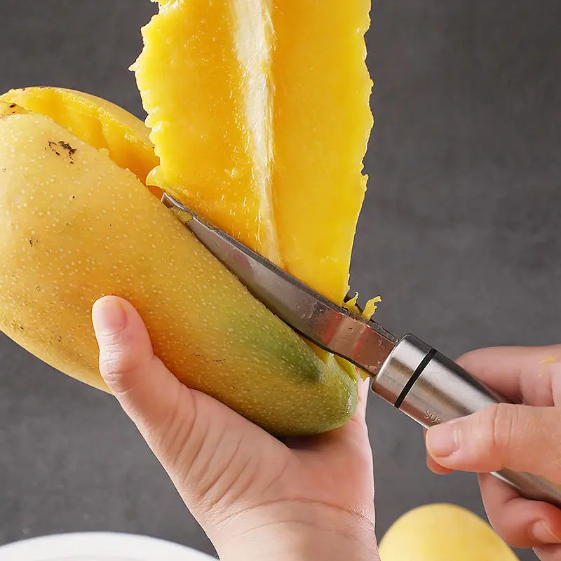 Mango Core Removal Artifact, Stainless Steel Core Extractor, Universal Separator, Household Kitchen Essential Gadgets, New