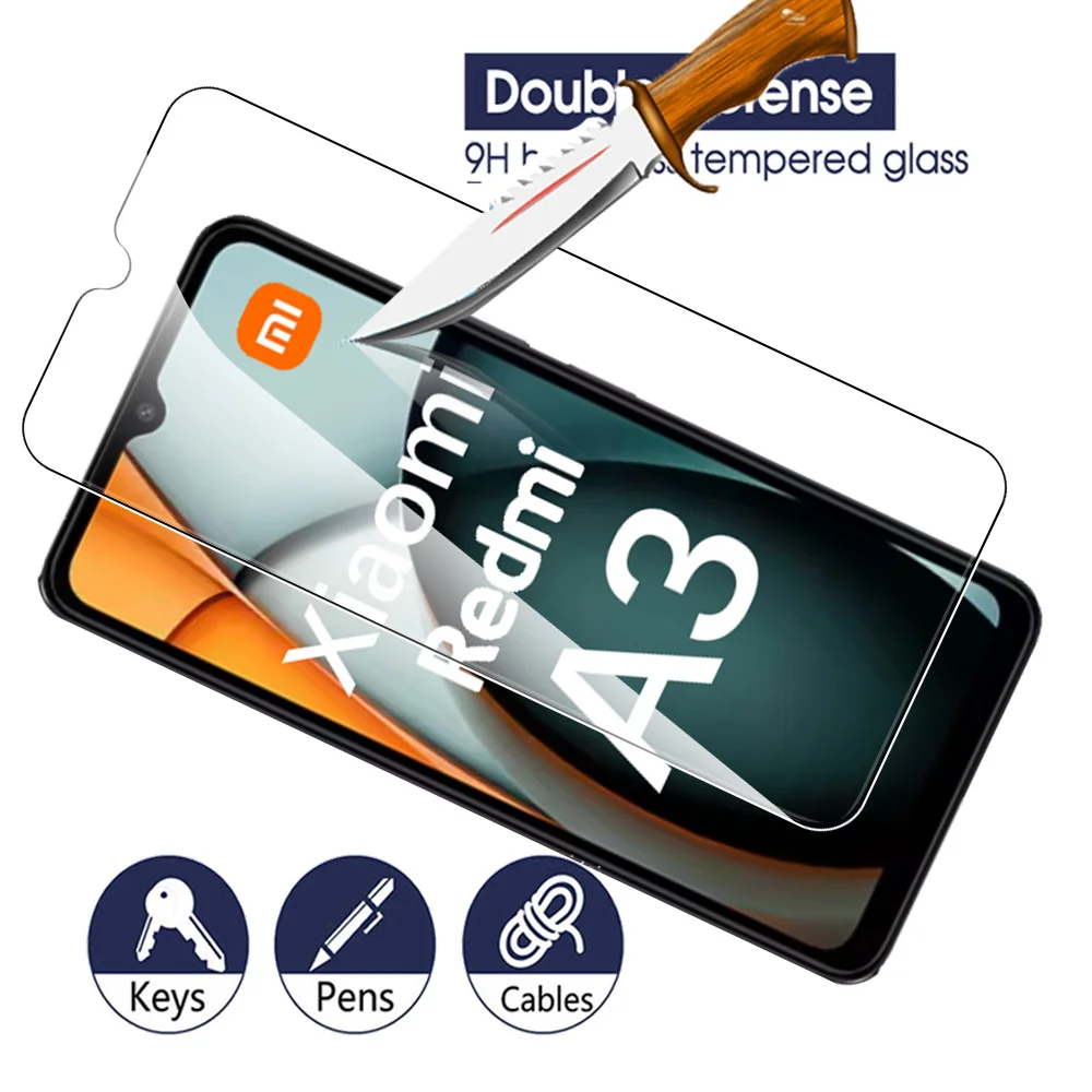1-5 قطعة ل Xiaomi Redmi A3 الزجاج المقسى ل Redmi A...