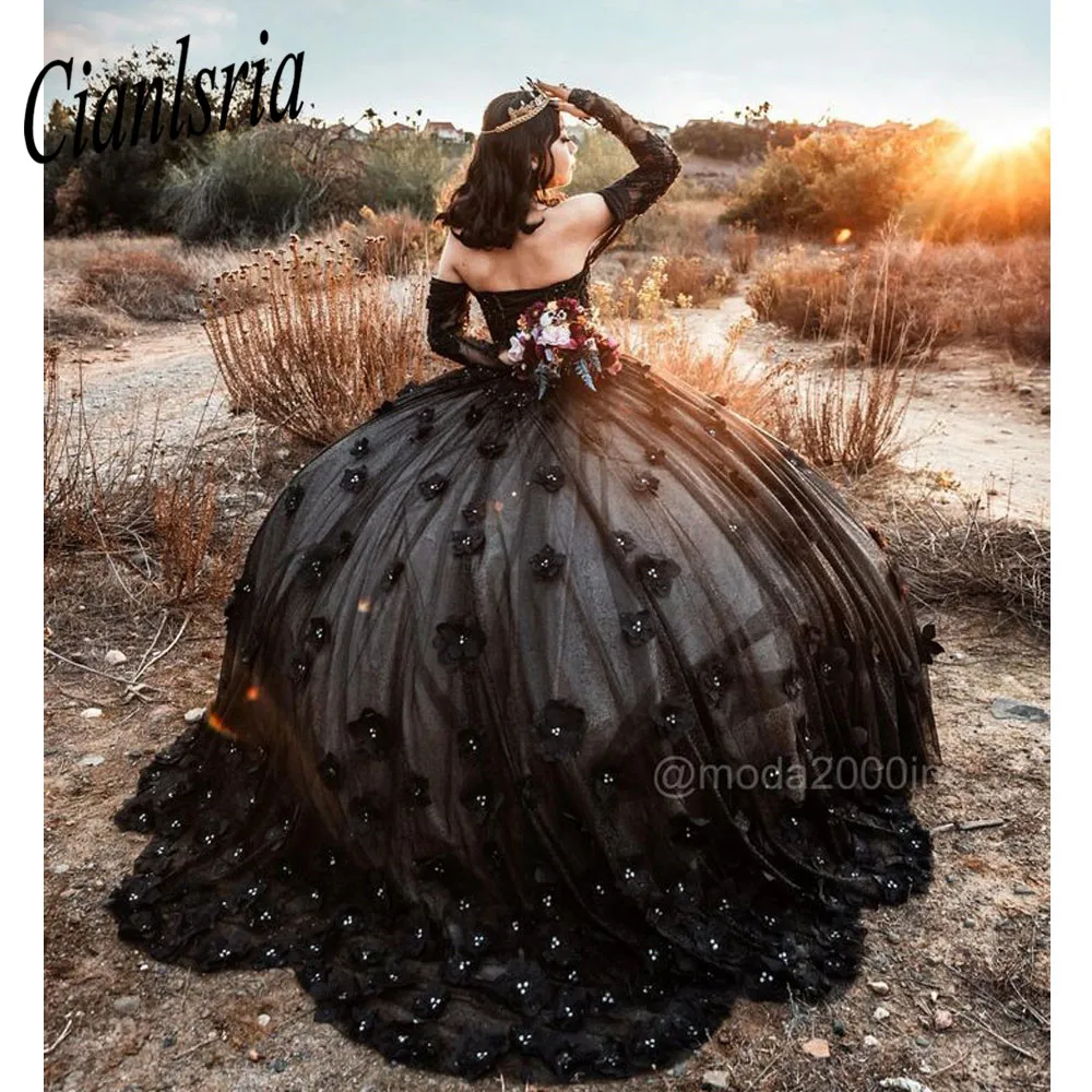 Buy Black Fairytale Gown Online In India - Etsy India