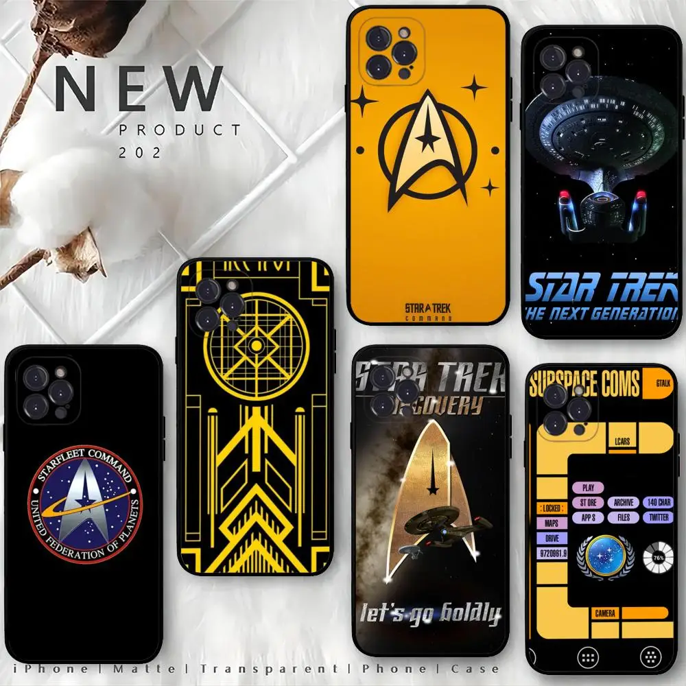 

Star MovieT-Trek Phone Case For IPhone 15 14 13 12 Mini 11 Pro XS Max X XR SE 6 7 8 Plus Soft Silicone Cover