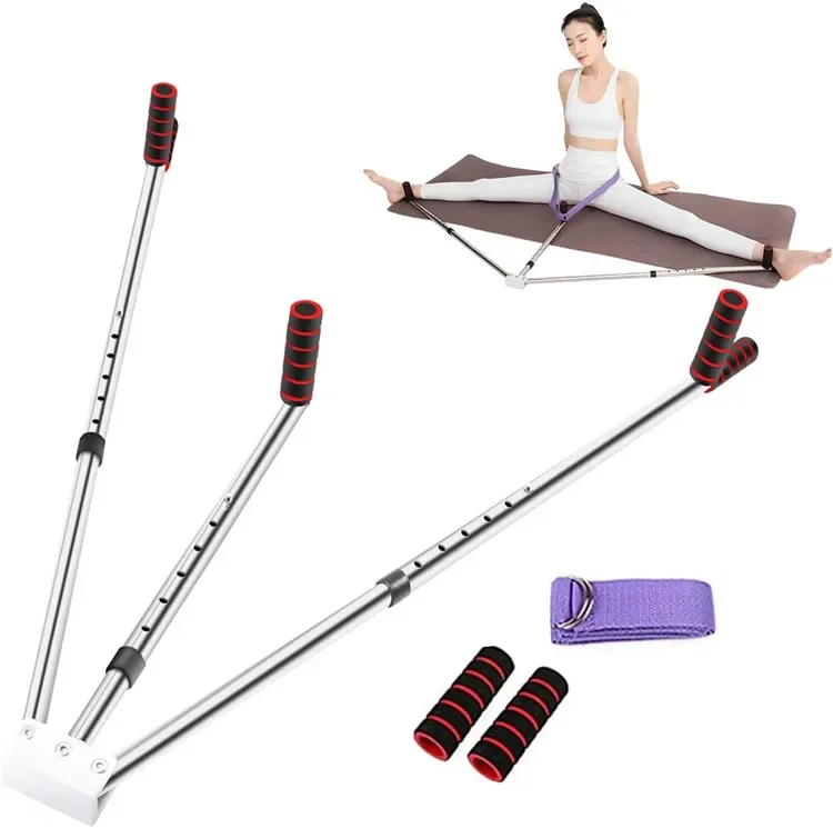 

Stainless Steel Trainer Stretch Adjustable Ballet Leg Yoga Ligament Stretch Open Hip Opener Device Yoga Dance Splitting Aid
