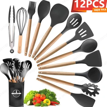 Silicone Kitchen Tool Set 1