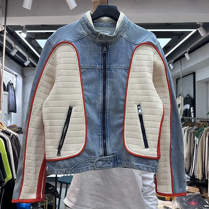 

Jean short profile motorcycle casual jacket